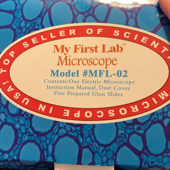 My First Lab Microscope Model MFL-02 Plus slides and bulb - Picture 12 of 13